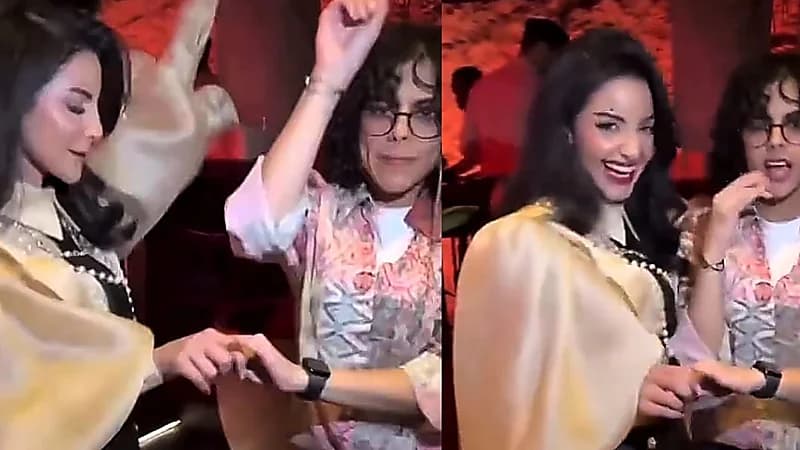 لمى الكناني وطرفة الشريف ترقصان بعفوية وتخطفان الأنظار بانسجامهما.. فيديو
