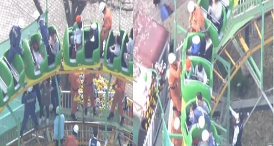 بالفيديو.. تعطل أبطأ " قطار موت " دون أن يدرك الركاب