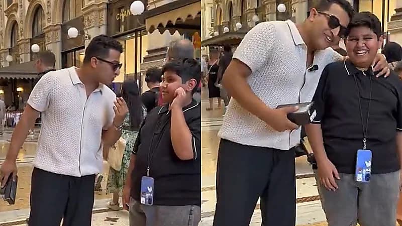 طفل سعودي يخطف الأنظار في ميلانو بفخره بوطنه: سعوديتنا ما تتقارن بدولة.. فيديو